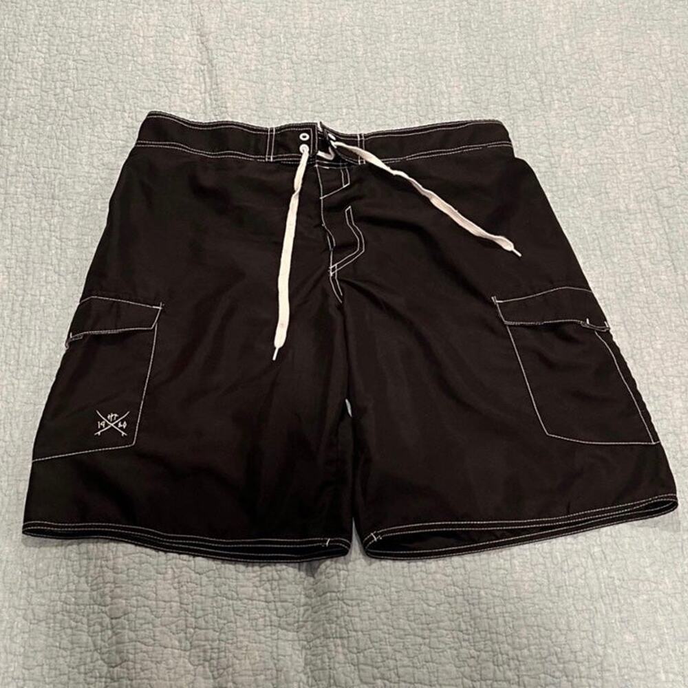 Hang Ten Black Swim Trunks - Size XL